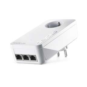 devolo Magic 2 triple LAN, additional adapter, PLC speed up to 2400Mbps w/ 3 Gigabit ports - PT8509