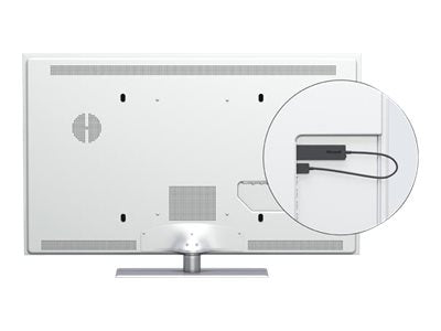 Adaptador inalámbrico de pantalla de Microsoft - V2 - Extensión inalámbrica de audio/video - Hasta 7 m (P3Q-00012)