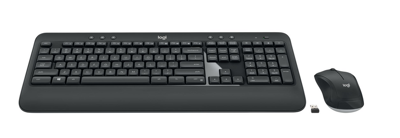 Logitech MK540 Advanced - Keyboard and Mouse Combo - Wireless - 2.4GHz - QWERTY - Spanish