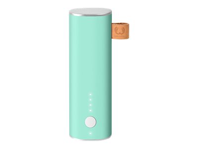 Fresh 'n Rebel Powerbank POWER TO GO - Portable Charger - 3000 mAh - 1 A (USB) - On Cable: Micro-USB - Peppermint