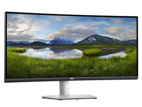 Dell S3422DW - Monitor LED - curvo - 34" - 3440 x 1440 WQHD a 100 Hz - VA - 300 cd/m² - 3000:1 - 4 ms - 2xHDMI, DisplayPort - altavoces - con 3 años de garantía básica de intercambio avanzado (CA, EE. UU. - 1 año de Servicio de Intercambio Avanzado)