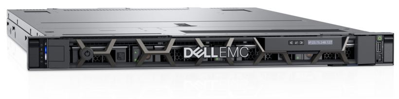 Dell PowerEdge R6525 - Servidor - montable en rack - 1U - 2 vías - 2 x EPYC 7313 / 3 GHz - RAM 32 GB - SAS - bahía(s) de 2,5" hot-swap - SSD 480 GB - Matrox G200 - GigE, 10 GigE - sin sistema operativo - monitor: ninguno - negro - BTP - 3 años