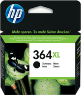 HP 364XL - High Yield - Black - Genuine - Ink Cartridge - for Deskjet 35XX, Photosmart 55XX, 55XX B111, 65XX, 65XX B211, 7510 C311, B110, Wireless B110