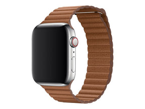 44mm Saddle Brown Leather Loop - Large