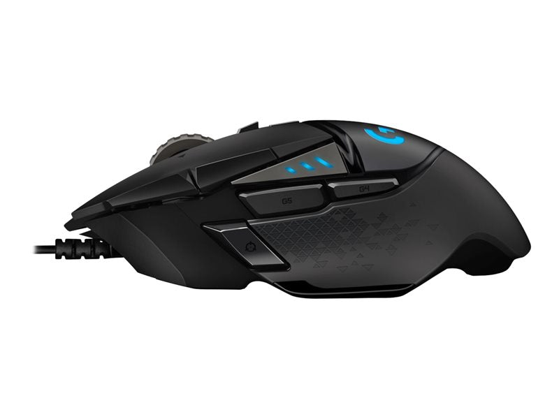 Logitech Gaming Mouse G502 (Hero) - Ratón - óptico - 11 botones - con cable - USB (910-005471)