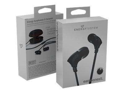 Energy Earphones 5 Cerámica - Auriculares In-Ear con Micrófono - In-Ear - Con Cable - Jack 3.5mm