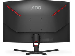 AOC MONITOR VA 32 (31.5) FHD CURVED 1MS 165HZ VGA HDMI DP SPEAKERS C32G3AE/BK