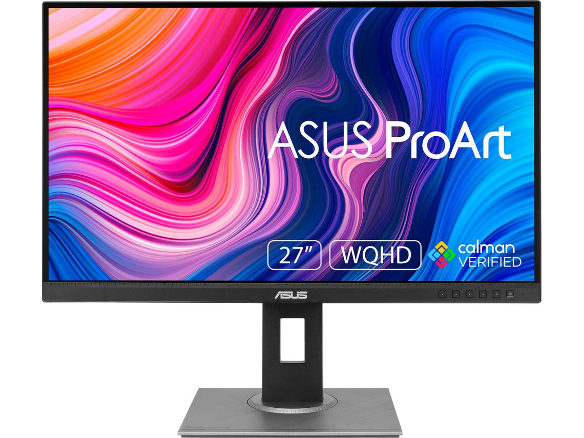 ASUS ProArt PA278QV - Monitor LED - 27" - 2560 x 1440 WQHD - IPS - 350 cd/m² - 1000:1 - 5 ms - HDMI, DVI-D, DisplayPort, Mini DisplayPort - altavoces - negro