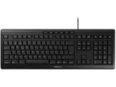 CHERRY STREAM KEYBOARD - Keyboard - USB - Spanish - switch: CHERRY SX - black