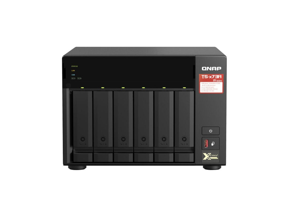 QNAP NAS 6 BAHÍAS RYZEN V1000 SERIE V1500B 4C/8T 2.2GHZ/8GB