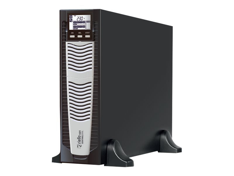 Riello UPS Sentinel Dual SDU 6000 PDIST - UPS (rack mountable / external) - AC 220/230/240 V - 6000 Watt - 6000 VA - RS-232, USB - 3U - 19" - black, RAL 9005 (SDU 6000 PDIST )