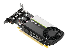 NVIDIA T1000 - Cartão gráfico - 8 GB GDDR6 - PCIe 3.0 x16 baixo perfil - 4 x Mini DisplayPort (VCNT1000-8GB-SB)