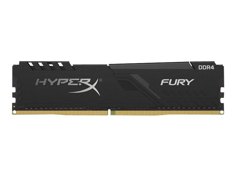 HyperX FURY - DDR4 - kit - 32 GB: 2 x 16 GB - DIMM 288-pin - 3200 MHz / PC4-25600 - CL16 - 1.35 V - unbuffered - sem ECC - preto