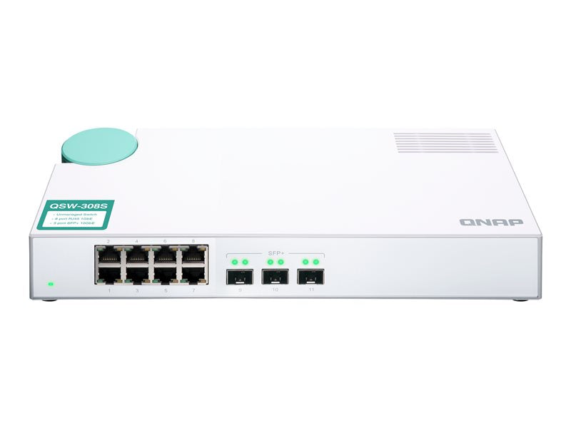 QSW-308S EIGHT 1GBE NBASE-T PORTS (QSW-308S)