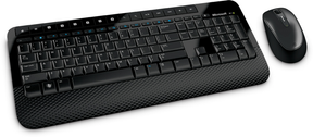 Microsoft Wireless Desktop 2000 - Combinación de teclado y ratón - Inalámbrico - 2,4 GHz - Inglés