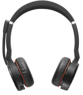 Jabra Evolve 75+ UC Stereo - Headphones - in ear - bluetooth - wireless - active noise canceling - USB