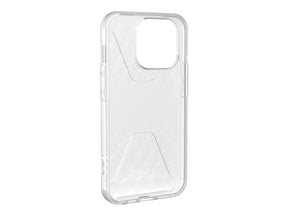 UAG Rugged Case for iPhone 13 Pro 5G [6.1-inch] - Civilian Frosted Ice - Tampa posterior para telemóvel - resistente - HyperCush IPS - frosted ice - 6.1" - para Apple iPhone 13 Pro