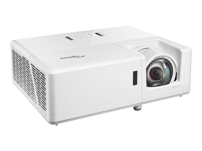 Optoma ZH406ST - Projector DLP - laser - 3D - 4200 lumens ANSI - Full HD (1920 x 1080) - 16:9 - 1080p - lentes fixas de projeção de curta distância