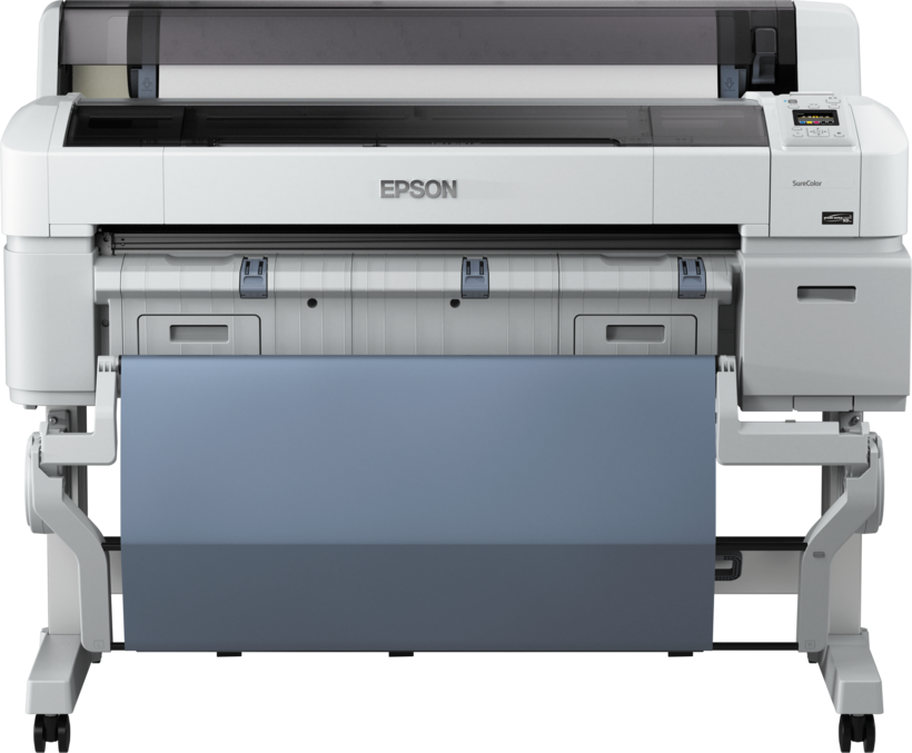 Epson SureColor SC-T5200 - 36" large format printer - color - inkjet - Roll (91.4 cm) - 2,880 x 1,440 dpi - up to 0.46 min/page (mono)/ up to 0.46 min/page (color) - USB 2.0, Gigabit LAN - cutter