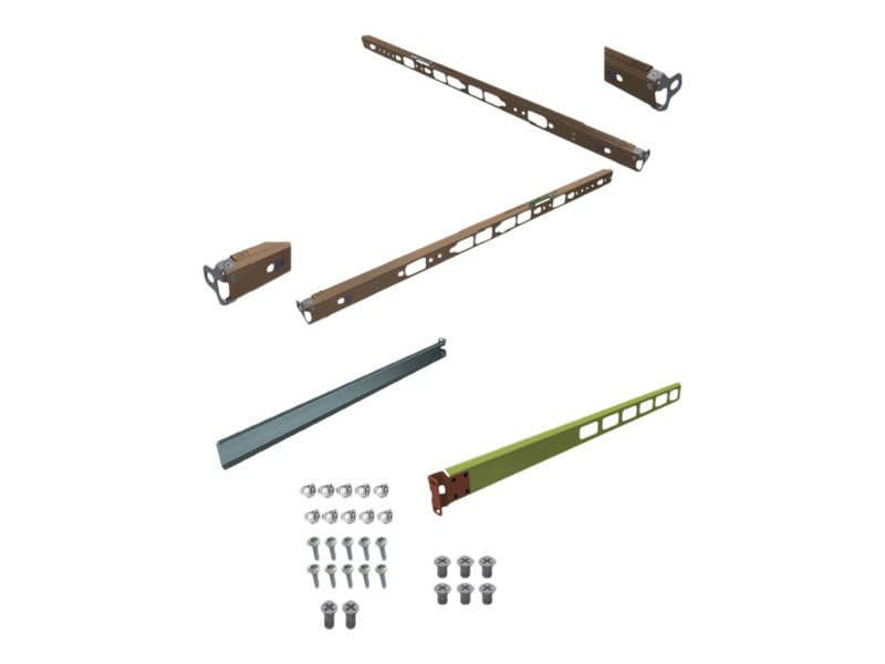 Mellanox Telescopic - Shelf Rail Kit - for Mellanox SN3800, Spectrum MSN3700, Spectrum-2 MSN3700C (930-9BRKT-00JJ-000)