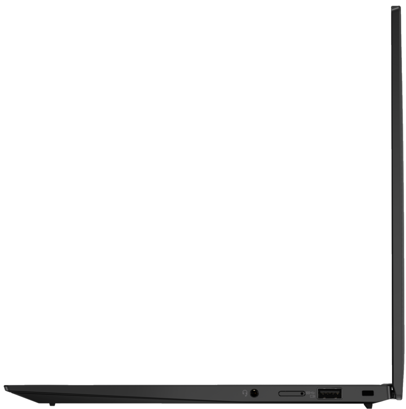 Lenovo ThinkPad X1 Carbon Gen 10 21CB - Design de dobradiças de 180 graus - Intel Core i7 1260P / 2.1 GHz - Evo - Win 11 Pro - Iris Xe Graphics - 16 GB RAM - 512 GB SSD TCG Opal Encryption 2, NVMe, Performance - 14" IPS 1920 x 1200 - NFC, Wi-Fi 6E -