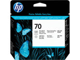 HP 70 - Gris claro, Negro fotográfico - Cabezal de impresora - para DesignJet HD Pro MFP, SD Pro MFP, T1120, Z3100, Z3200, Z5200, Z5400, Photosmart Pro B8850