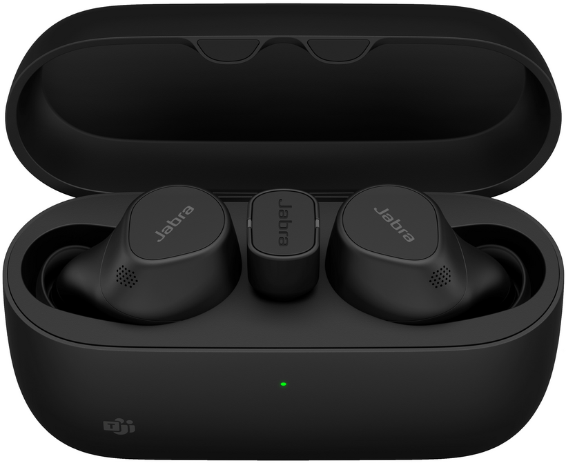 Jabra Evolve2 7 MS - Auscultadores sem fios com microfonoe - intra-auricular - bluetooth - cancelamento de ruído activo - USB-C através de adaptador de Bluetooth - isolamento de ruído - preto