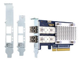 QNAP QXP-16G2FC - Adaptador de bus host - PCIe 3.0 x8 de bajo perfil - Canal de fibra de 16 Gb Gen 5 x 2 - con 2 transceptores SFP+ (TRX-16GFCSFP-SR) - para QNAP (QXP-16G2FC)