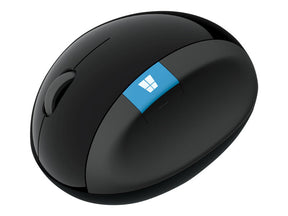 Microsoft Sculpt Ergonomic Mouse - Rato - 7 botões - sem fios - 2.4 GHz - receptor sem fio USB (L6V-00003)