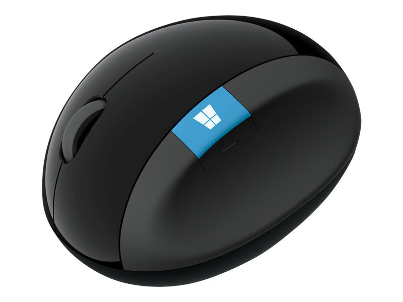 Microsoft Sculpt Ergonomic Mouse - Mouse - 7 buttons - wireless - 2.4 GHz - USB wireless receiver (L6V-00005)