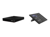 Lenovo ThinkSmart Core - Kit de controlador - Kit de videoconferencia (consola de pantalla táctil, sistema informático) - con 3 años de Lenovo Premier Support + primer año de mantenimiento - Certificado para Zoom Rooms - negro cuervo con fondo rojo