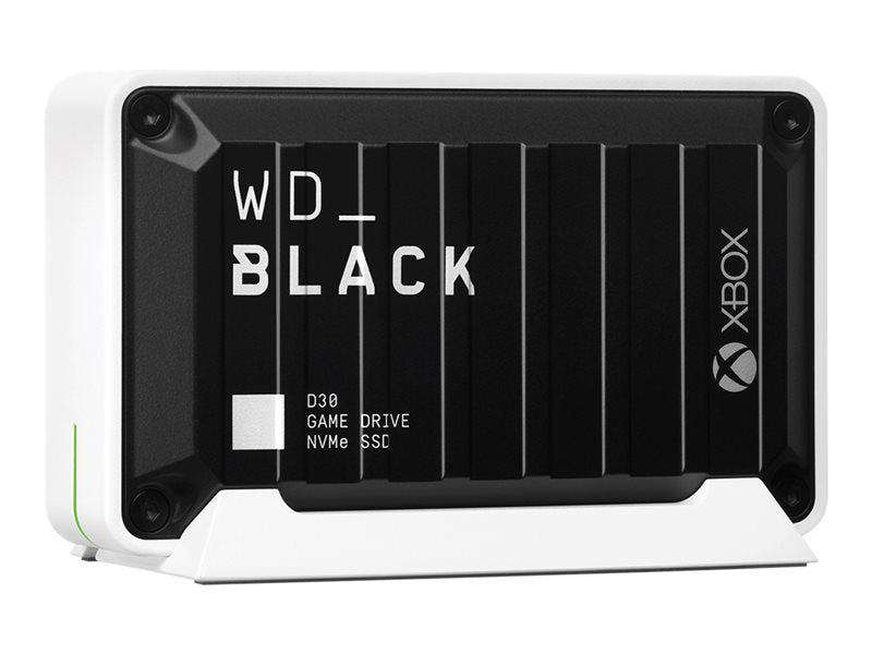 WD_BLACK D30 for Xbox WDBAMF0010BBW - SSD - 1 TB - externa (portátil) - USB 3.0 (USB C conector) - preto