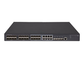 HPE 5130-24G-SFP-4SFP+ EI - Conmutador - L3 - Gestionado - 24 x Gigabit SFP + 8 x 10/100/1000 compartidos + 4 x 10 Gigabit Ethernet / 1 Gigabit Ethernet SFP+ - montaje en riel (JG933A)