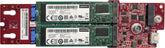 Lenovo M.2 SATA/NVMe 2-Bay Enablement Kit - Deployment Kit - for ThinkSystem SR630 V2, SR635, SR645, SR650 V2, SR665, SR670 V2, SR860 V2, ST650 V2