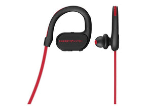 Energy Earphones BT Running 2 - In-Ear Headphones with Microphone - In-Ear - Over-Ear Mount - Bluetooth - Wireless - Red Neon