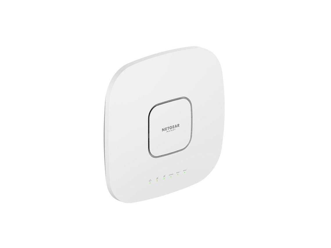 NETGEAR Insight WAX630 - Ponto de acesso sem fios - Wi-Fi 6 - 2,4 GHz (1 faixa) / 5 GHz (2 faixas) - montável em parede / teto