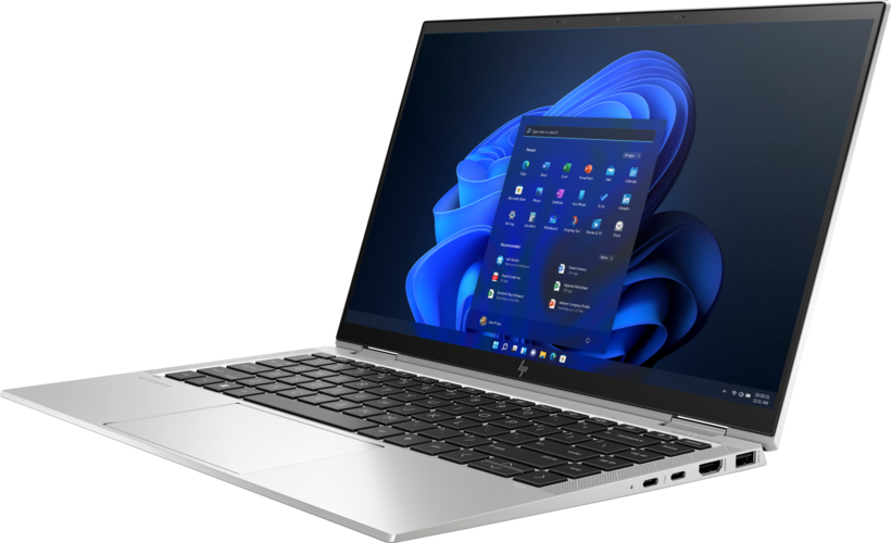 HP EliteBook x360 1040 G8 Notebook - Wolf Pro Security - design invertido - Intel Core i5 1135G7 - Win 10 Pro 64-bit (inclui Licença Windows 11 Pro) - Iris Xe Graphics - 16 GB RAM - 512 GB SSD NVMe - 14" IPS ecrã de toque 1920 x 1080 (Full HD) - Wi-F