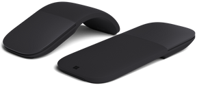 Microsoft Arc Mouse - Rato - óptico - 2 botões - sem fios - Bluetooth 4.1 LE - preto