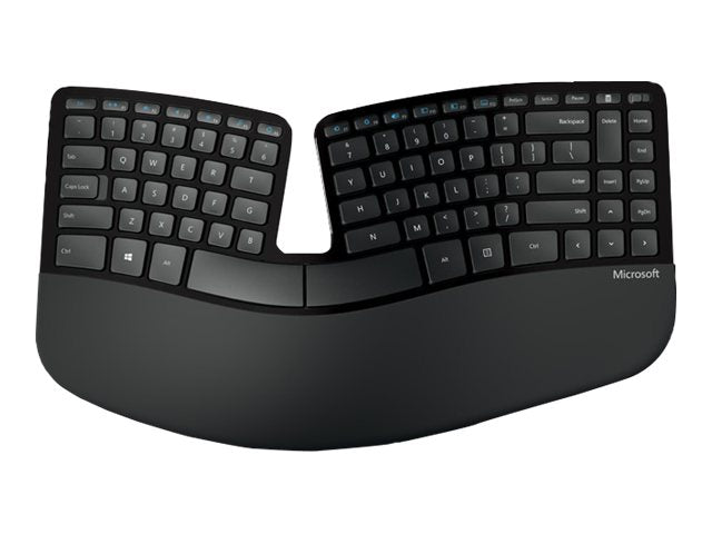 Microsoft Sculpt Ergonomic Desktop - Conjunto de teclado, rato e teclado numérico - sem fios - 2.4 GHz - Espanhol