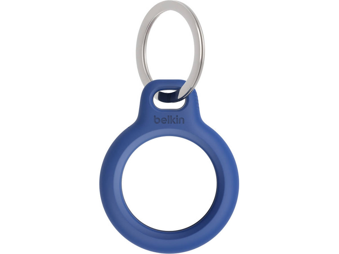 Belkin - Soporte de seguridad antipérdida para etiqueta Bluetooth - Azul - para Apple AirTag