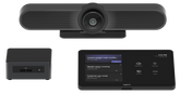 Logitech Room Solutions with Intel NUC for Microsoft Teams include everything you need to build out conference rooms with one or two displays. The 'Small' bundle comes pre-configured with a Microsoft-approved i5 11th Gen mini PC, Windows 10 IOT Enter