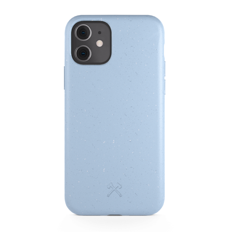 Capa Bio Antimicrobial WOODCESSORIES Purple Blue/Biomaterial para iPhone 11/Xr