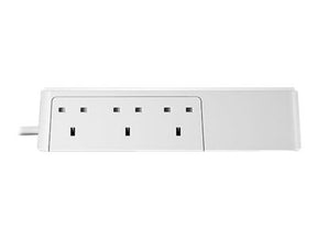 APC SurgeArrest Essential - Surge Protector - AC 230 V - Output Connectors: 8 - UK - White (PM6U-UK)