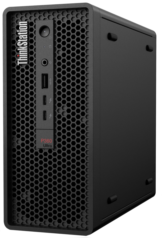 Lenovo ThinkStation P360 Ultra 30G1 - MT - Core i7 12700 / 2.1 GHz - vPro Enterprise - RAM 16 GB - SSD 512 GB - TCG Opal Encryption, NVMe, Performance - T1000 - GigE, 2.5 GigE - Win 10 Pro 64-bit (incluye Licencia Windows 11 Pro) - monitor: ninguno - te