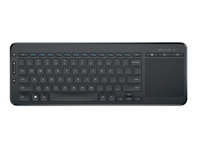 Microsoft All-in-One Media - Teclado - Inalámbrico - 2.4GHz - Español