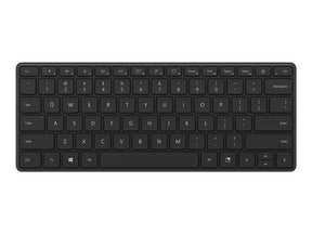 Microsoft Designer Compact - Teclado - Inalámbrico - Bluetooth 5.0 - Negro mate