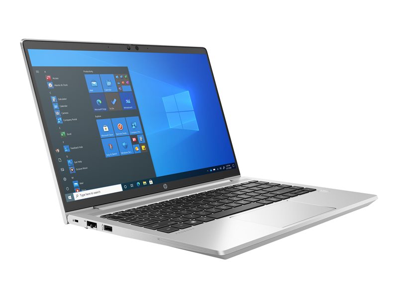 Portátil HP ProBook 640 G8 - Intel Core i5 1135G7 / 2,4 GHz - Win 10 Pro de 64 bits - Gráficos Iris Xe - 8 GB de RAM - SSD NVMe de 256 GB - 14" 1920 x 1080 (Full HD) - Wi-Fi 6 - kbd : portugués