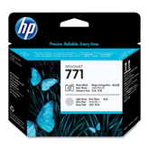 HP 771 - Gris claro, negro fotográfico - Cabezal de impresora - para impresoras de producción DesignJet Z6200, Z6600, producción fotográfica Z6800