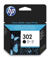 HP 302 - 3,5 ml - negro - original - cartucho de tinta - para Deskjet 11XX, 21XX, 36XX, Envy 451X, 452X, Officejet 38XX, 46XX, 52XX