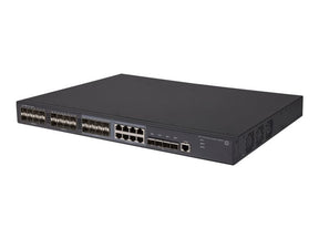 HPE 5130-24G-SFP-4SFP+ EI - Interruptor - L3 - Administrado - 24 x Gigabit SFP + 8 x 10/100/1000 partilhado + 4 x 10 Gigabit Ethernet / 1 Gigabit Ethernet SFP+ - montável em trilho (JG933A)